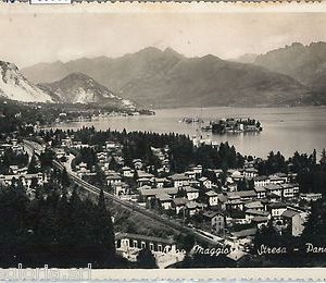 55965  -- CARTOLINA d'Epoca - LAGO MAGGIORE:  Stresa 1951