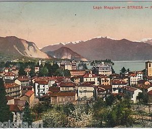 55968  -- CARTOLINA d'Epoca - LAGO MAGGIORE:  Stresa 1914