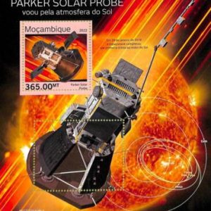 A9080 - Mozambique - ERROR MISPERF Stamp Sheet - 2022 - Parker Solar Probe