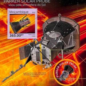 A9079 - Mozambique - ERROR MISPERF Stamp Sheet - 2022 - Parker Solar Probe