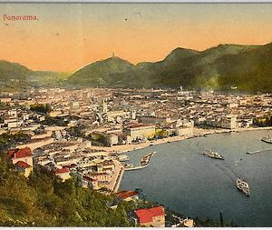 40280  CARTOLINA d'Epoca - COMO Città : PANORAMA 1913