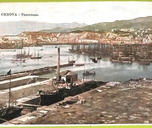 aa9221- CARTOLINA D'EPOCA  GENOVA Città : Lido d"Albaro