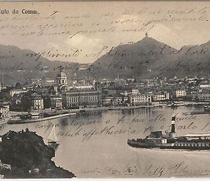40283   CARTOLINA d'Epoca - COMO Città : Panorama 1911