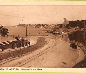 aa9230- CARTOLINA D'EPOCA  GENOVA Città : Monumento del Mille