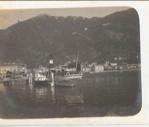 40286  CARTOLINA d'Epoca - COMO Città : PIROSCAFO  1912