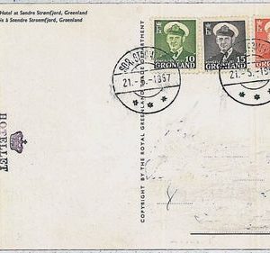 ROYALTY - Greenland -  POSTAL HISTORY :  Postcard 1967