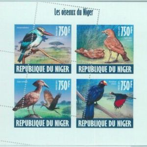 M1500 - NIGER - ERROR, 2013 MISSPERF SHEET: Birds