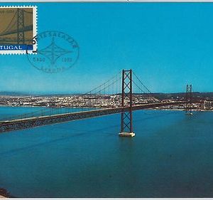63616 - PORTUGAL - POSTAL HISTORY: MAXIMUM CARD 1966 -  ARCHITECTURE  Bridge
