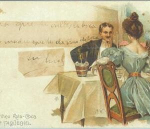 86713 - Postal History - Vintage ADVERTISING POSTCARD 1900's MEDICINE wine COLA