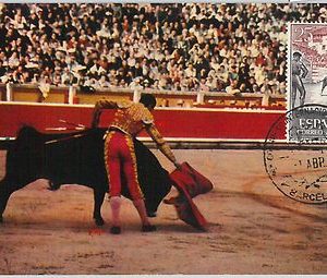 63709 - SPAIN - POSTAL HISTORY: MAXIMUM CARD 1960 -  BULL FIGHTING