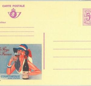 77832 - BELGIUM - Advertising  POSTAL STATIONERY CARD - WINE publibel 2687 F