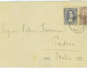 BK1772 - ARGENTINA - POSTAL HISTORY - STATIONERY COVER to ITALY  AUSTRIA  1892