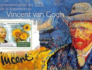 A8064 - REP.GUINEE -  Stamp Sheet - 2015 ART Vincent van Gogh