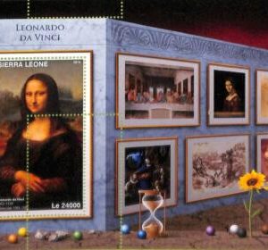 A8507 - SIERRA LEONE - ERROR MISPERF  Stamp Sheet - 2016 ART LEONARDO DA VINCI