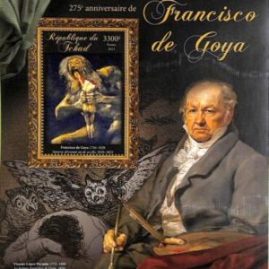 A8791 - TCHAD -   Stamp Sheet - 2021 ART FRANCISCO DE GOYA