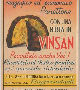 53217 -  ITALY Italia - VINTAGE ADVERTISING POSTCARD: FOOD preparation PANETTONE