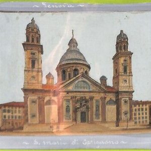aa9499- CARTOLINA D'EPOCA  GENOVA Città