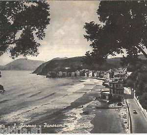 56051  -- CARTOLINA d'Epoca - LA SPEZIA :  LERICI  San Terenzo 1954