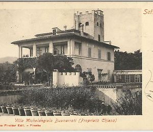 49685    CARTOLINA d'Epoca - FIRENZE provincia : Settignano 1908