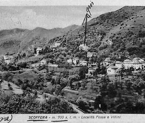 ab2911 - CARTOLINA D'EPOCA - Genova Provincia : Scoffera