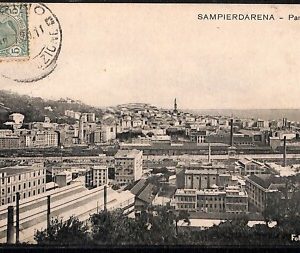 ab2918 - CARTOLINA D'EPOCA - Genova Provincia : Sampierdarena