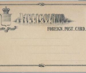 77653 - GERMANY Heligoland  - Postal History - STATIONERY CARD :  P5