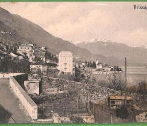 ah0438 -  SWITZERLAND - VINTAGE POSTCARD  - Brissago - 1913