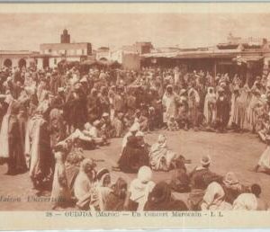 80230 -   Maroc MOROCCO  - VINTAGE POSTCARD -   OUJDA  music concert