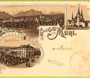 Lib7816 - SWITZERLAND -  VINTAGE POSTCARD - Gruss aus Murl - 1898