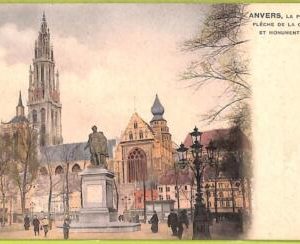 af4427 - BELGIUM Belgique - Carte Postal Ancienne VINTAGE  POSTCARD -Anvers