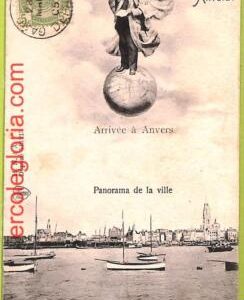 af4470 - BELGIUM Belgique - Carte Postal Ancienne VINTAGE  POSTCARD -Anvers-1905