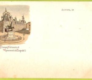af4485 - BELGIUM Belgique - Carte Postal Ancienne VINTAGE  POSTCARD -Anvers