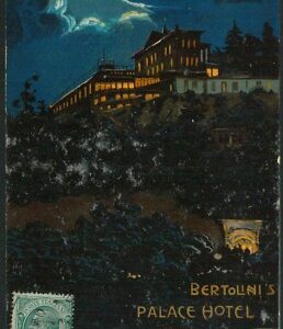 Lib999 - CARTOLINA d'Epoca - PUBBLICITARIA Illustrata - BERTOLINI'S Hotel NAPOLI