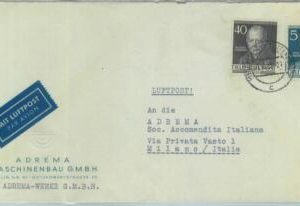 84089 - GERMANY Berlin  - Postal History -  COVER to ITALY