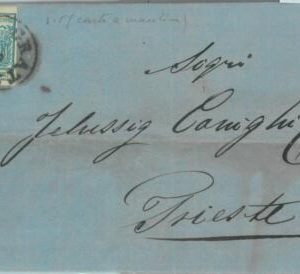 85032 - AUSTRIA - POSTAL HISTORY - EARLY COVER from CRATZ to TRIEST 1856