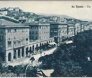 56062  -- CARTOLINA d'Epoca - LA SPEZIA città:  Via Chiodo