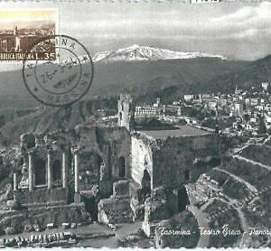 71045 -  ITALY -  Postal History - FDC  MAXIMUM CARD - ARCHITECTURE Nature 1954