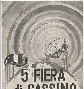 52810 - CARTOLINA d'Epoca - FROSINONE provincia - Cassino: PUBBLICITARIA 1972
