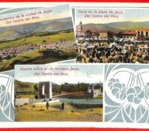 aa4033  - PERU  - VINTAGE POSTCARD   -  JAUJA    Very Nice!!