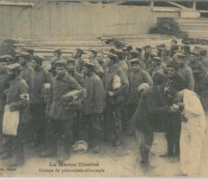 80267 -   Maroc MOROCCO - VINTAGE POSTCARD -   Military GERMAN PRISONERS