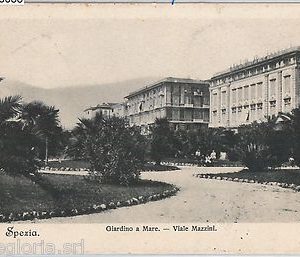 56088  -- CARTOLINA d'Epoca - LA SPEZIA città:  Viale MAZZINI 1907
