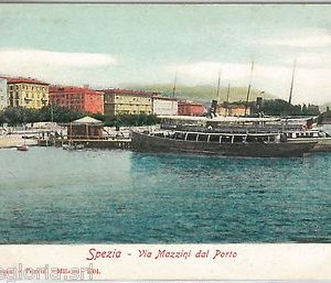56091  -- CARTOLINA d'Epoca - LA SPEZIA città:  Viale MAZZINI