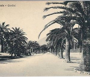 56104  -- CARTOLINA d'Epoca - LA SPEZIA città: GIARDINI  PUBBLICI