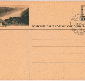 45935 - Switzerland  - POSTAL HISTORY  : POSTAL STATIONERY CARD 1955-TRAINS