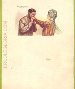 af1722 - VINTAGE POSTCARD - Glamour Ladies Donnine - ARTIST SIGNED - Bompard