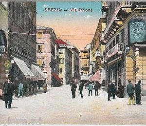 56123  -- CARTOLINA d'Epoca - LA SPEZIA città: Via PRIONE