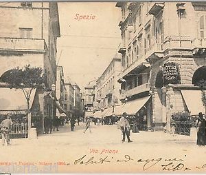 56124  -- CARTOLINA d'Epoca - LA SPEZIA città: Via PRIONE