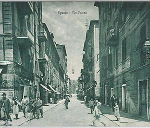 56125  -- CARTOLINA d'Epoca - LA SPEZIA città: Via PRIONE