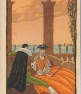 55135 - VINTAGE POSTCARD - Glamour Ladies Donnine - ARTIST SIGNED: Loris RICCIO