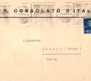 ac6482 - ROMANIA - Postal History -    COVER to ITALY 1941